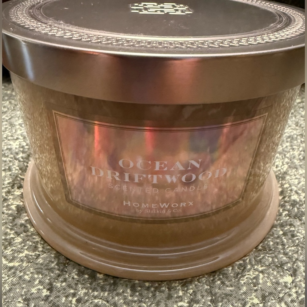 Ocean Driftwood Scented Candle - Brown